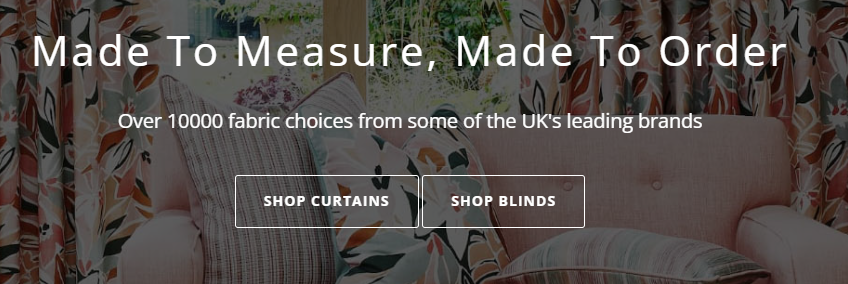 Custom-made curtains UK