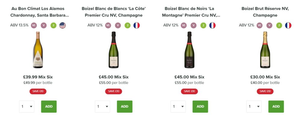 Sparkling wine deals