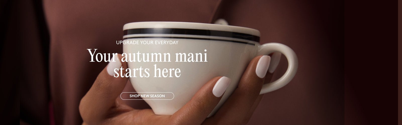 Mylee gel manicure products arranged for an at-home nail routine