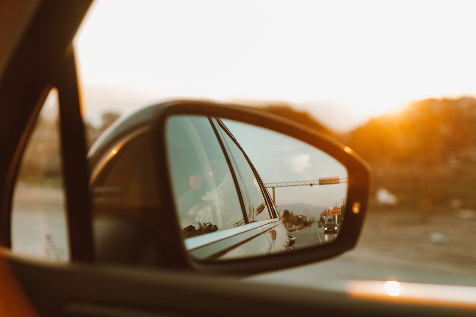 Solarplexius dark rear-window panels fitted inside a vehicle