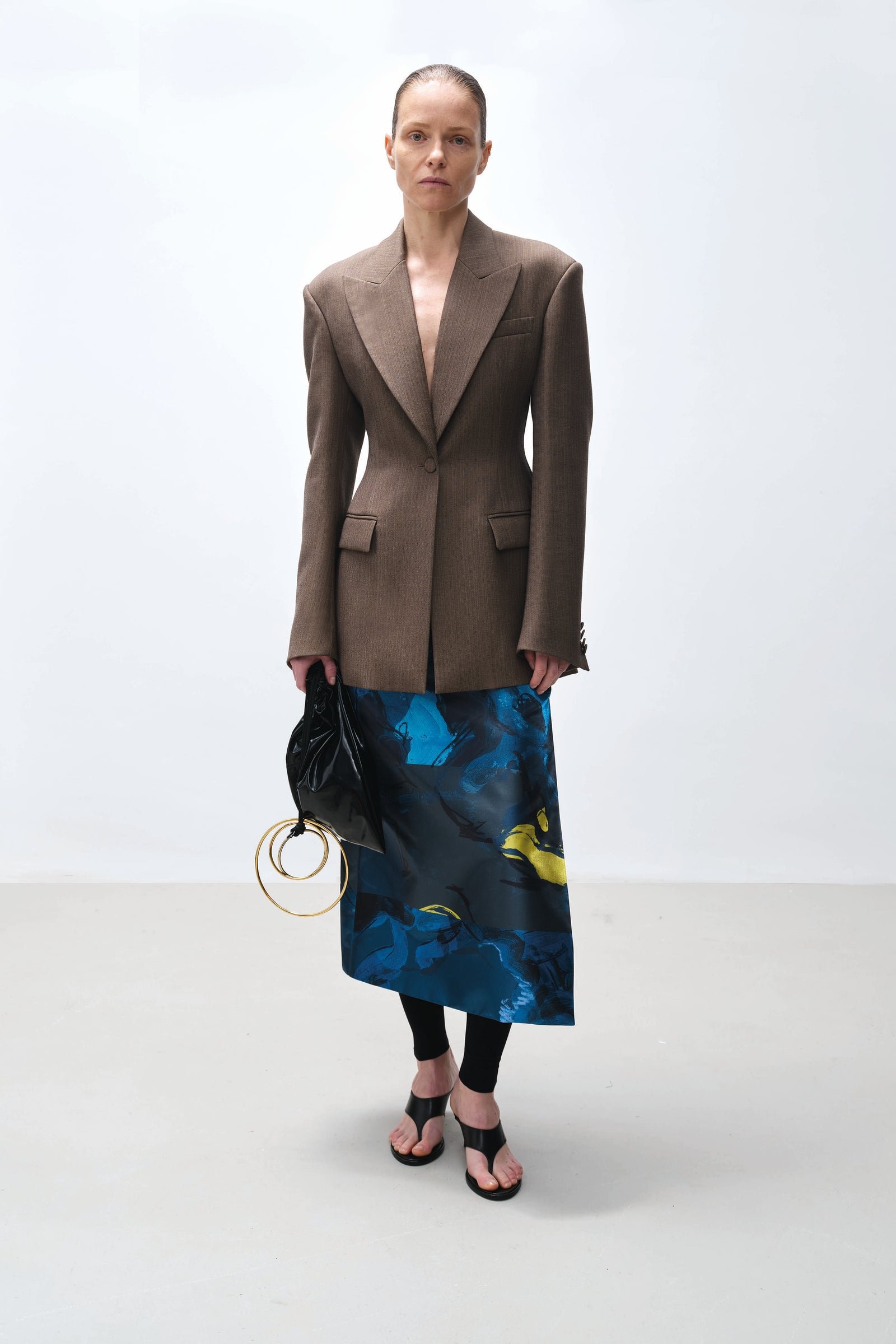 ROKSANDA luxury womenswear presented in an editorial fashion image