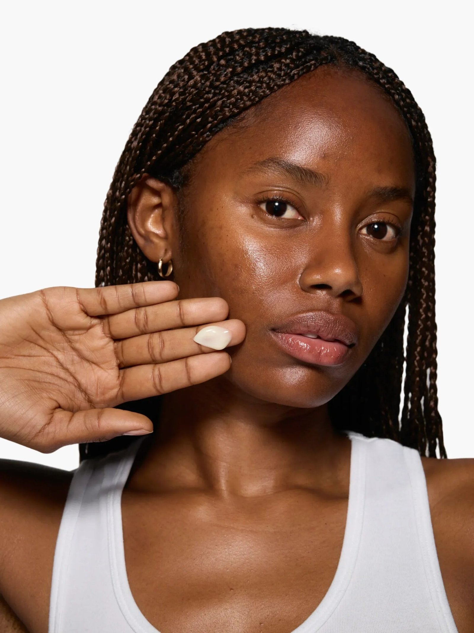 Close view of products featured in the Skin Rocks skincare range